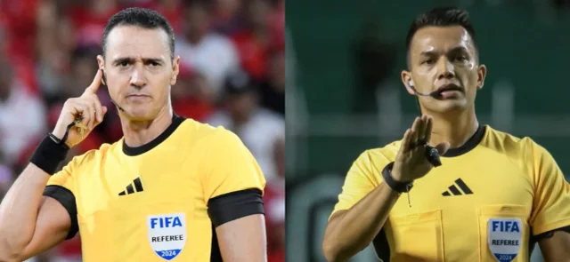 Wilmar Roldán y Nicolás Gallo, árbitros del FPC - VizzorImage