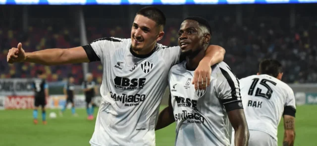 Luis Miguel Ángulo acabó con la ilusión de Racing. / Central Córdoba.