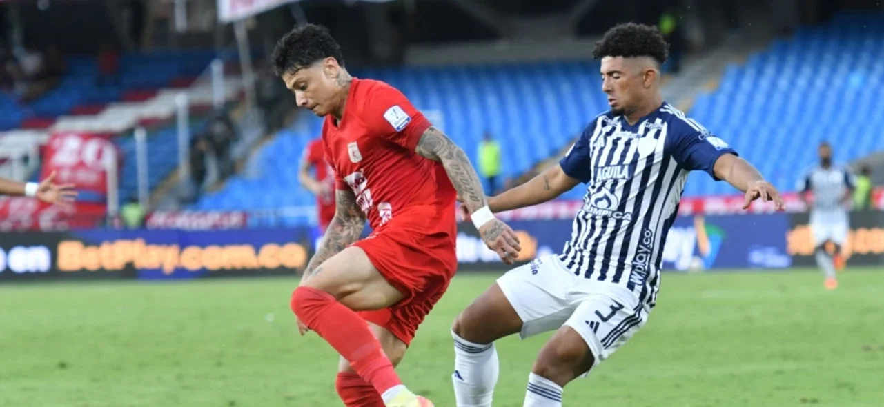 América eliminó a Junior de la Liga BetPlay. / VizzorImage.