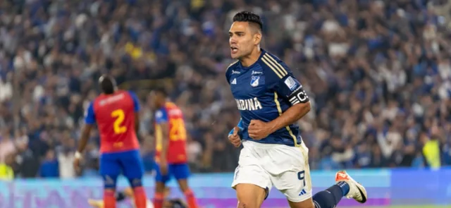 Falcao no ha definido su futuro en Millonarios. / VizzorImage.