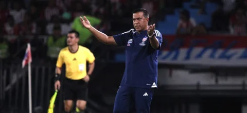 César Farías explicó la derrota de Junior ante Once Caldas. / VizzorImage.