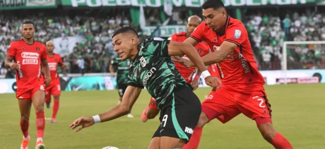 Nacional y América jugarán la final de la Copa BetPlay. / VizzorImage.