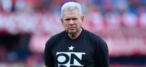 Hernán Darío Herrera quiere llevar a Once Caldas a la final. / VizzorImage.