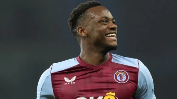 Jhon Durán marcó en la victoria de Aston Villa en Champions