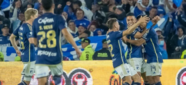 Millonarios se medirá ante Santa Fe en la fecha 5 de cuadrangulares / VizzorImage / Leonardo Castañeda