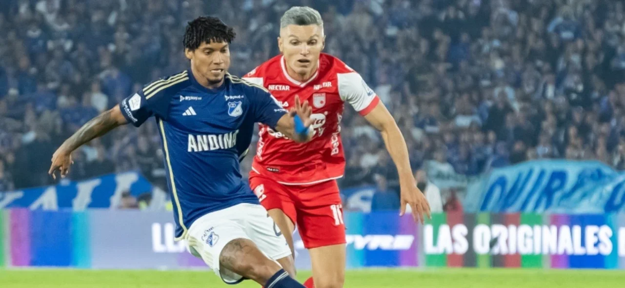 Millonarios y Santa Fe no se hicieron daño en El Campín / / VizzorImage / Leonardo Castañeda