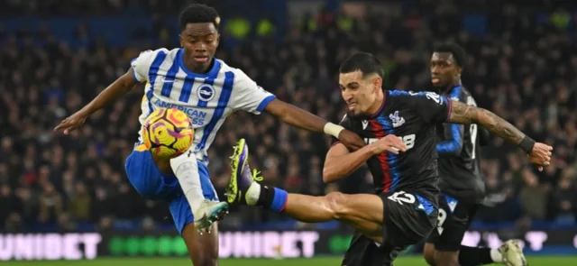 Jefferson Lerma y Daniel Muñoz protagonistas en la Premier / AFP