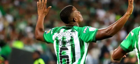 Atlético Nacional tuvo una clara opción ante América / VizzorImage / Paulina Betancur