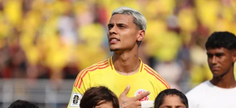 Richard Ríos es uno de los convocados permanentes a la selección Colombia. / VizzorImage.