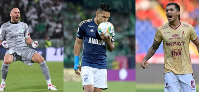 David Ospina, Falcao García y Yeison Guzmán / VizzorImage