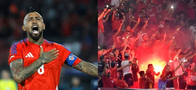 Arturo Vidal vuelve a ilusionar a los hinchas de América. / VizzorImage.