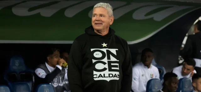 Hernán Darío Herrera arribó a Once Caldas en 2023 / VizzorImage / John Jairo Bonilla