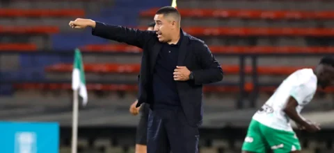 Efraín Juárez, director técnico de Nacional / : VizzorImage / Jaime Jaramillo