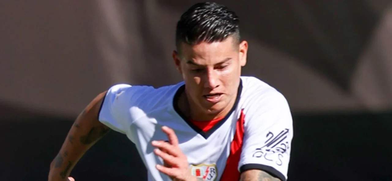 James Rodríguez en Rayo Vallecano - X: @RayoVallecano