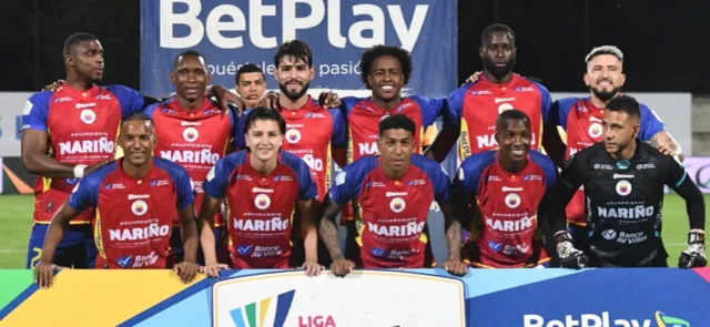 Deportivo Pasto quedó eliminado de los cuadrangulares tras su derrota ante Nacional / VizzorImage / Luis Benavides