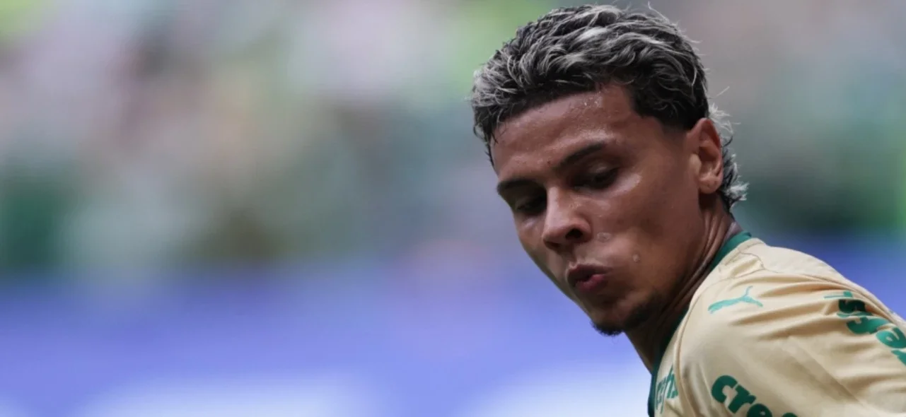 Más de quince colombianos disputaron el Brasileirao 2024 - AFP Richard Ríos en Palmeiras - AFP