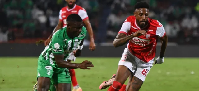 Santa Fe cerrarpa su 2024 enfrentando a Nacional en El Campín / VizzorImage / Luis Benavides
