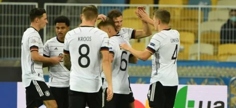 Alemania derrotó a domicilio a Ucrania y logró su primer triunfo en Liga de Naciones
