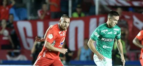 América, con un jugador de más, rescató el empate en casa frente a Cali