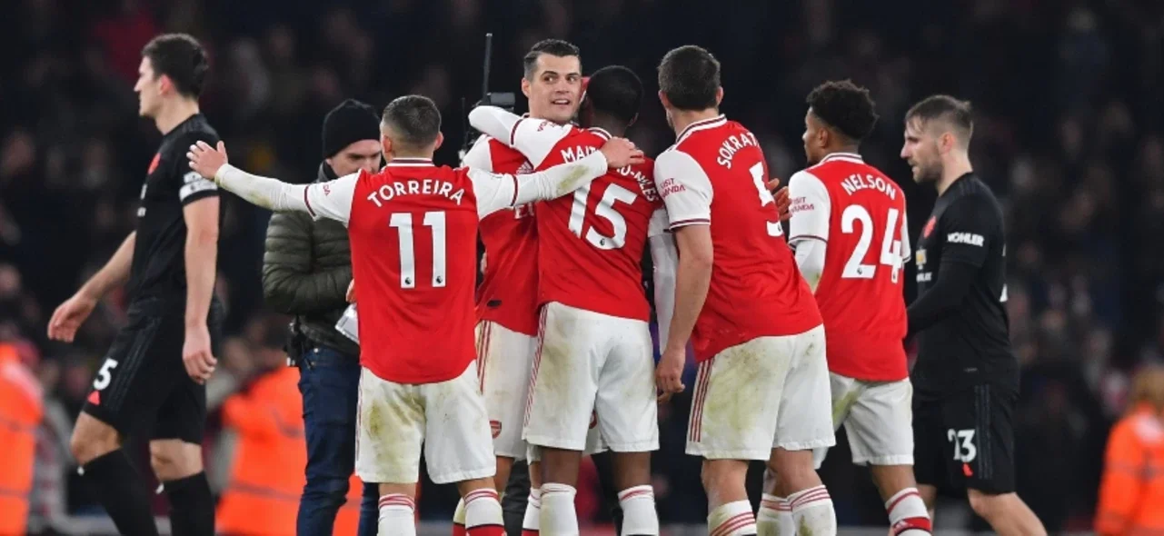 Arsenal derrotó a Manchester United y logró su primer triunfo en la era Arteta
