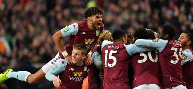 Aston Villa eliminó a Leicester y es el primer finalista de la Copa de la Liga inglesa