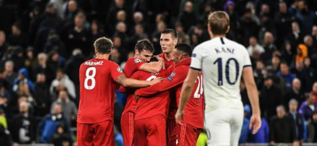 Bayern Múnich dio un golpe de autoridad y goleó a Tottenham en Champions
