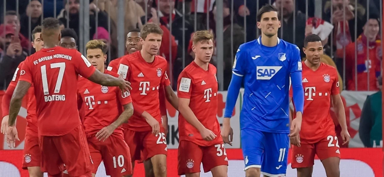 Bayern Múnich superó 4-3 a Hoffenheim y pasó a cuartos de la Copa de Alemania