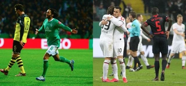 Borussia Dortmund y Leipzig se despidieron de la Copa de Alemania