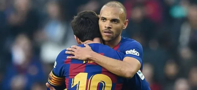 Braithwaite: Jugar con Messi no es difícil, corres y él te encuentra