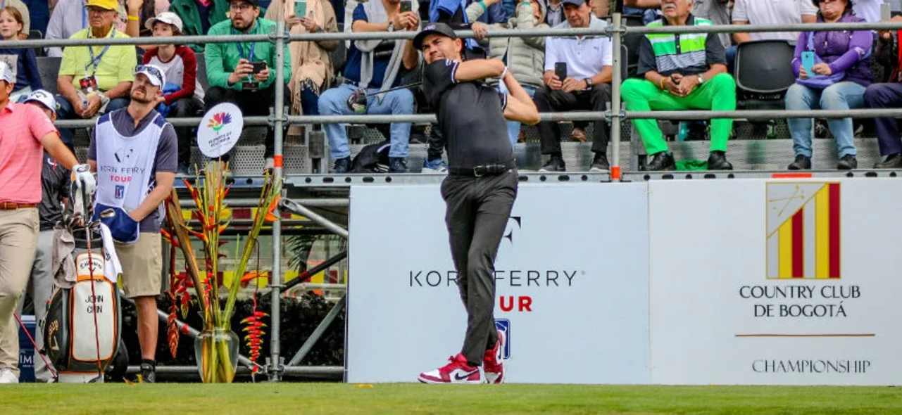 Camilo Villegas es segundo previo a la ronda final del country club de Bogotá Championship