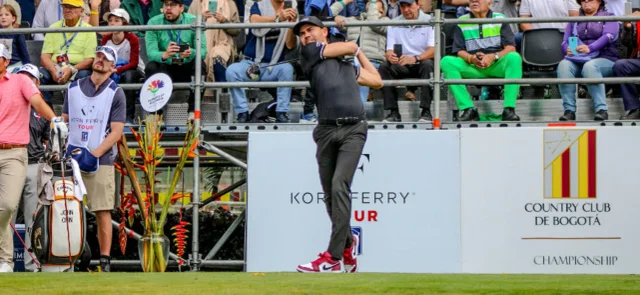 Camilo Villegas es segundo previo a la ronda final del country club de Bogotá Championship