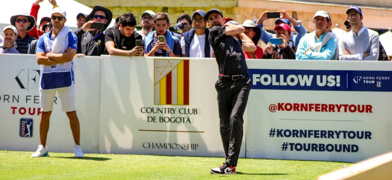 Camilo Villegas se mantiene en el liderato en el Country Club de Bogotá Championship