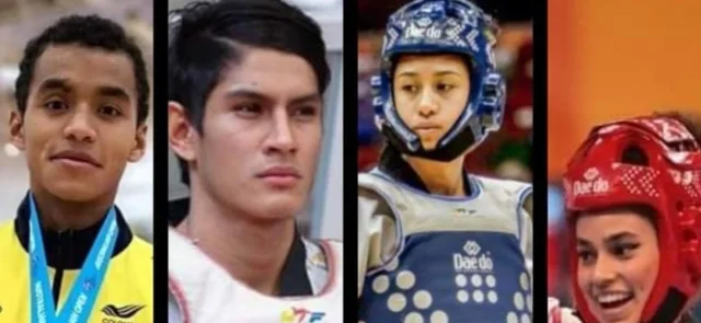 Colombia definió sus 4 representantes para afrontar el Preolímpico de Taekwondo