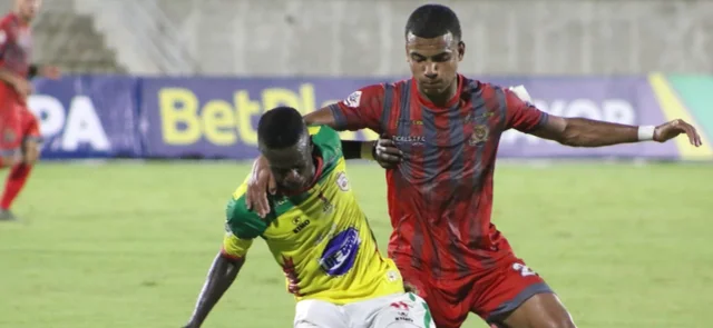 Copa BetPlay | Tigres, con un jugador menos, salvó el empate frente a Real Cartagena