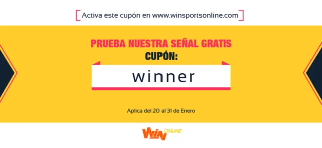 Descarga la nueva App de Win Sports Online y pruébala gratis