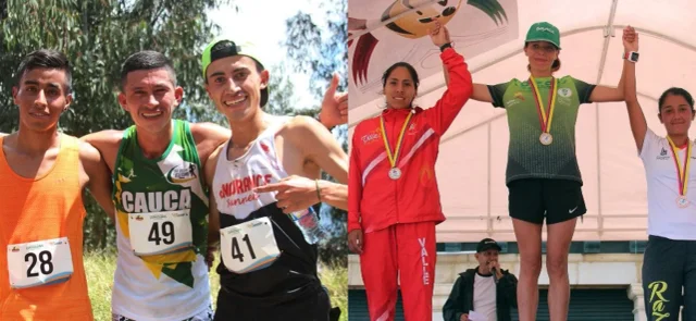 Diego Vera y Laura Cusaría ganaron la segunda parada del Campeonato Nacional de Cross Country