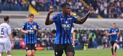 Duván Zapata marcó en la victoria de Atalanta sobre Lecce