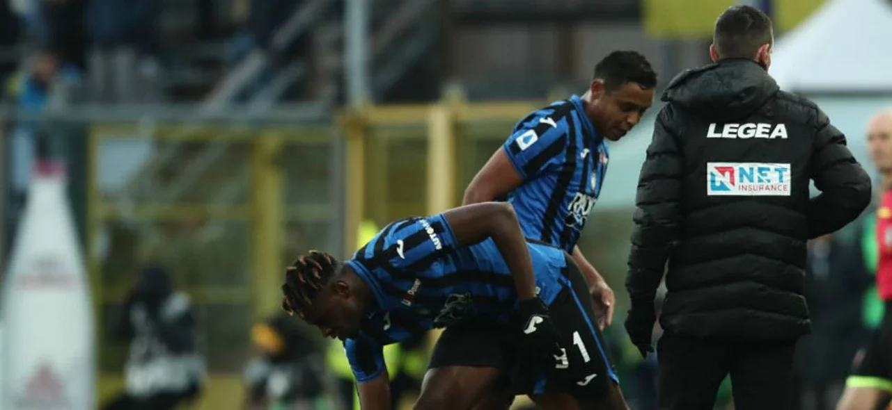 Duván Zapata regresó a las canchas en el triunfo de Atalanta sobre Parma