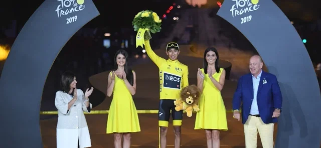 Egan Bernal fue elegido deportista revelación del año en los Premios Laureus