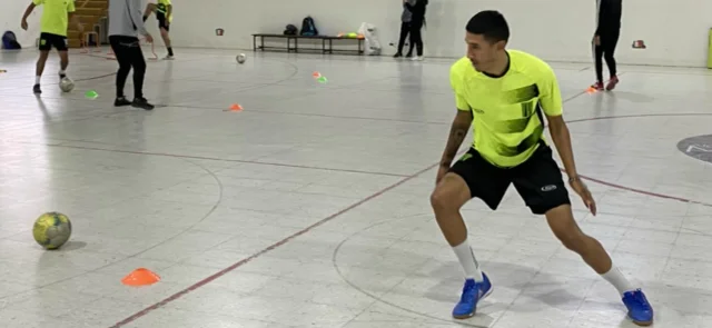 El equipo de futsal Universidad de Manizales volvió a prácticas presenciales