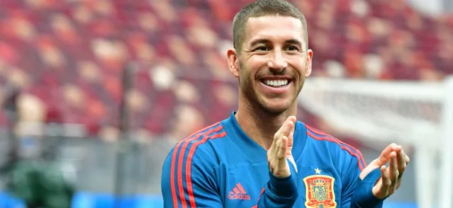 España y Sergio Ramos recrearon la concentración aplazada por el COVID-19