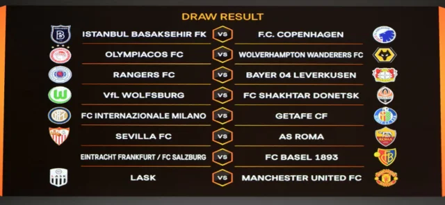 Europa League | Así quedaron los enfrentamientos de los octavos de final