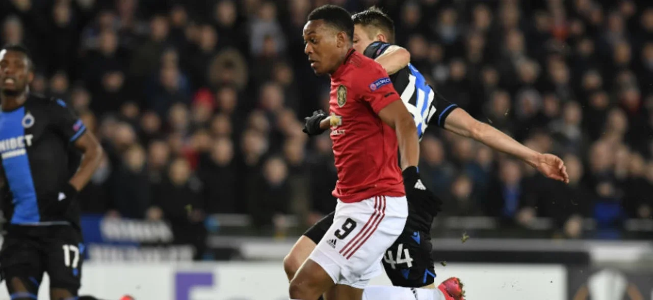 Europa League | Brujas, con Álvarez Balanta, empató frente a Manchester United