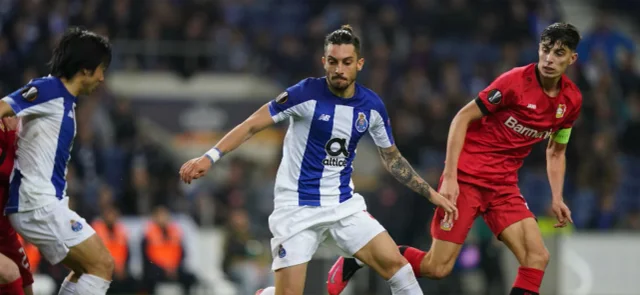 Europa League | Porto, con Uribe y Díaz, quedó eliminado frente a Leverkusen