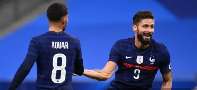 Francia vapuleó a Ucrania en encuentro amistoso