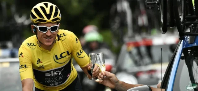 Geraint Thomas recaudó 300.000 libras esterlinas para combatir el COVID 19