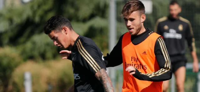 James sigue entrenándose en Real Madrid para los próximos juegos