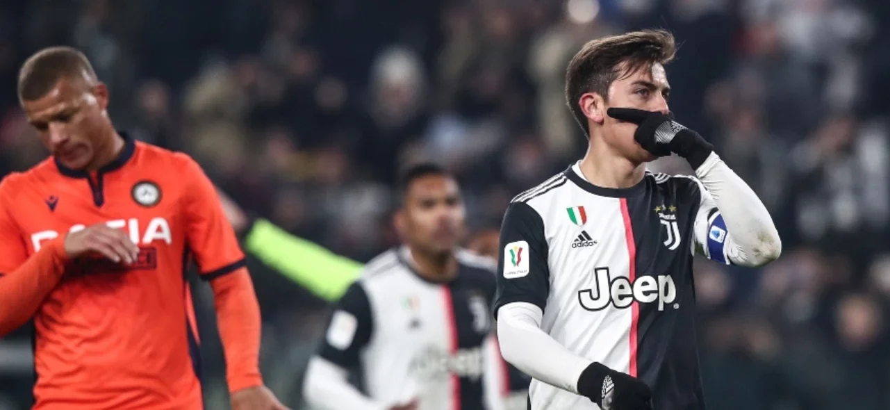 Juventus vapuleó a Udinese y se instaló en cuartos de final de la Copa Italia