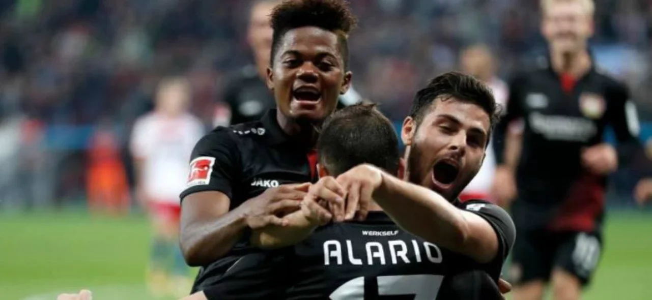 La Bundesliga evocó el golazo de Lucas Alario frente a Hannover 96