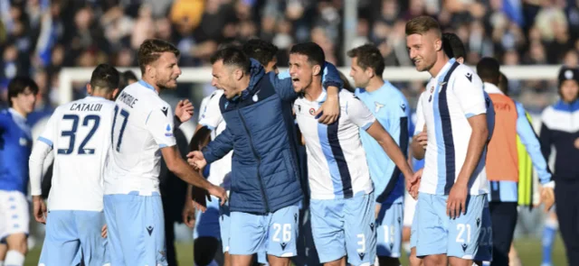 Lazio venció Brescia de visitante y se mantiene en la parte alta de la Serie A